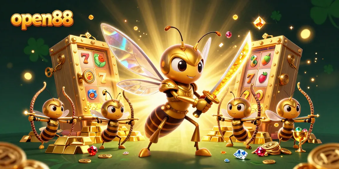 Experience open88's vibrant slot adventure with dynamic characters and dazzling rewards.