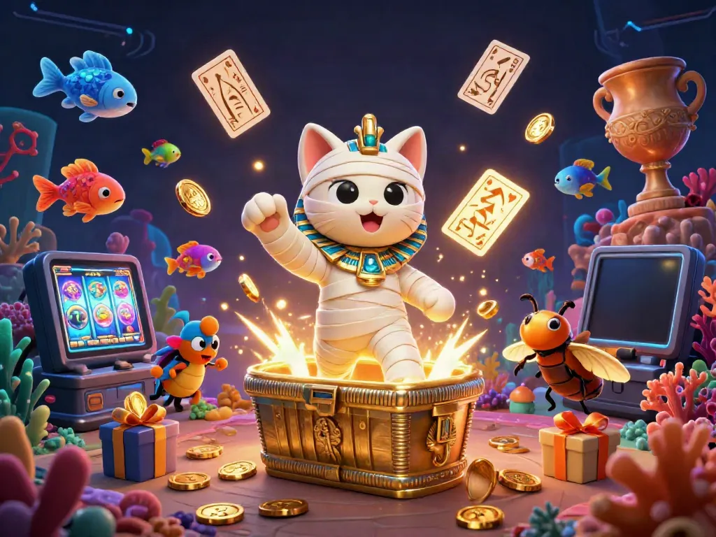 Experience exciting bắn cá go88 action with vibrant sea creatures bursting from a game cannon, bringing thrilling gameplay to life.