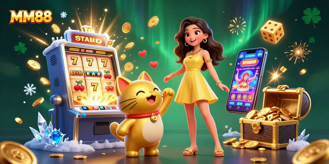 Experience the excitement at MM88 with vibrant jackpot action and playful interactions.