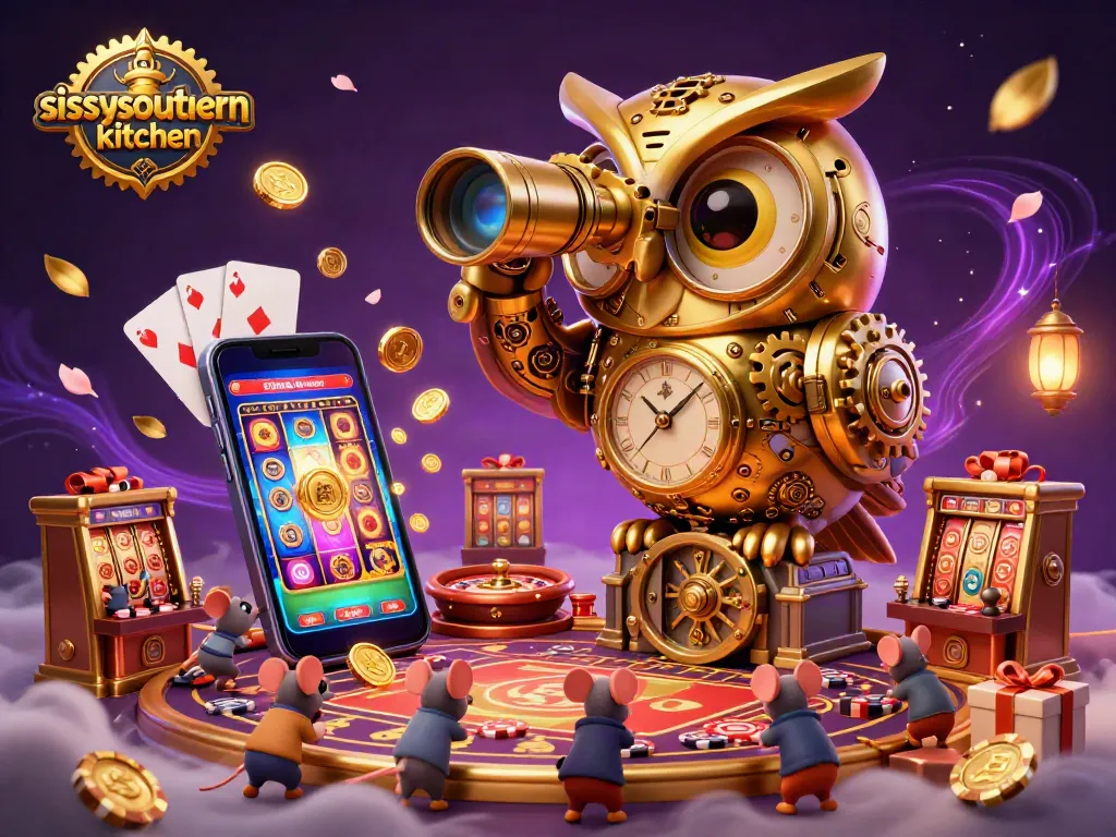 Spin exciting slots at sissyssouthernkitchen with vibrant games and golden wins.