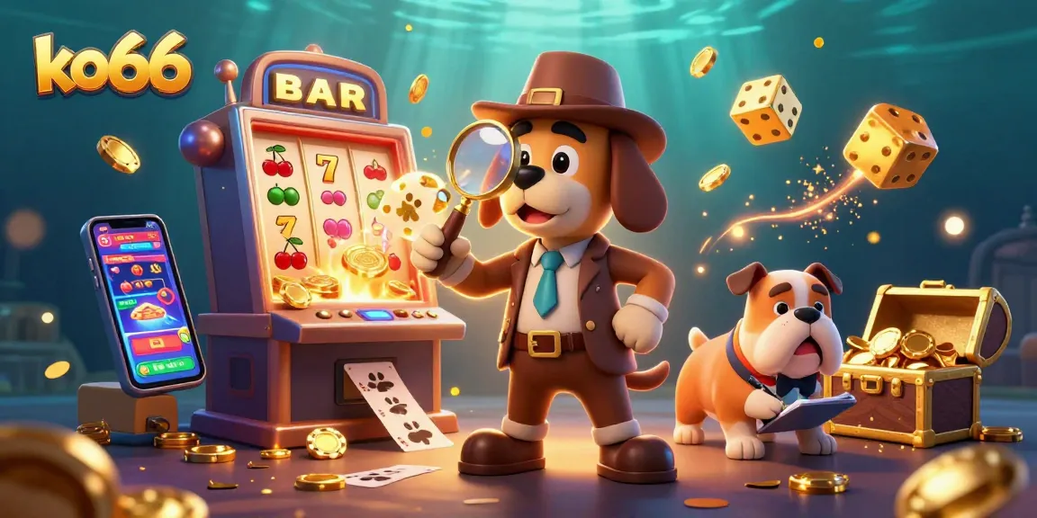 Engage with ko66's vibrant casino treasures through a thrilling detective adventure!